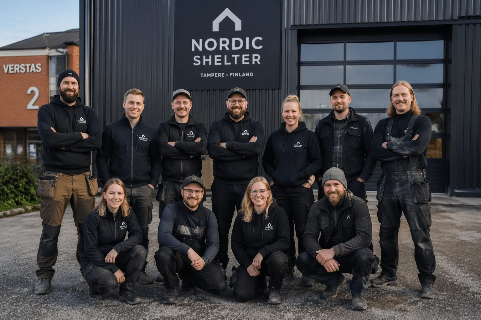 Nordic Shelter team in Tampere workshop
