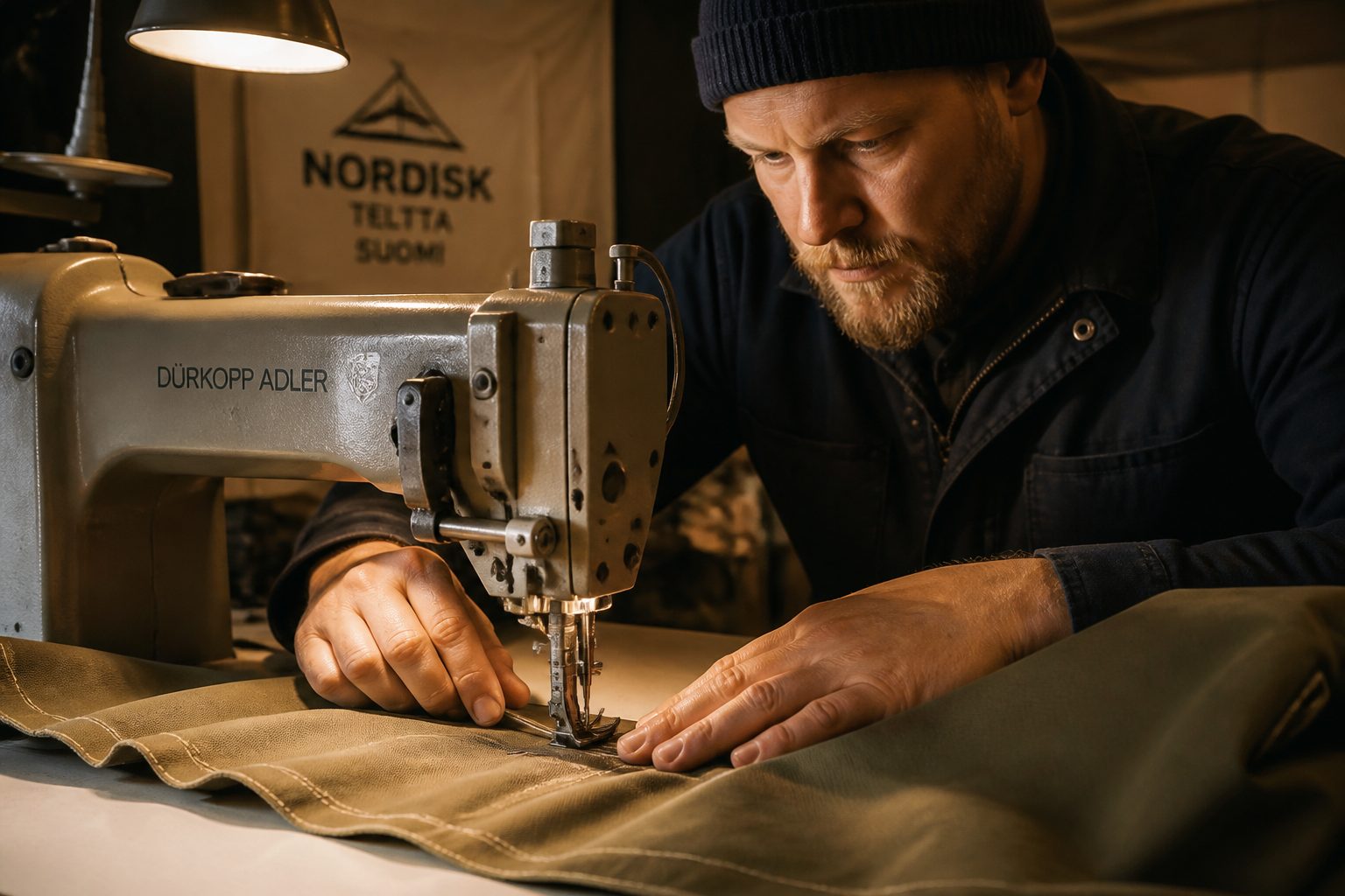 Tent repair and refurbishment